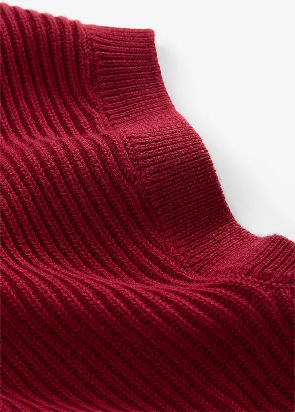 Strick-Weste aus weichem Woll-Mix, bonprix