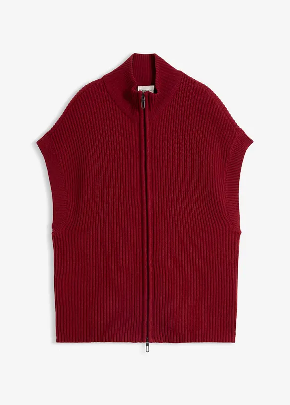 Strick-Weste aus weichem Woll-Mix, bonprix