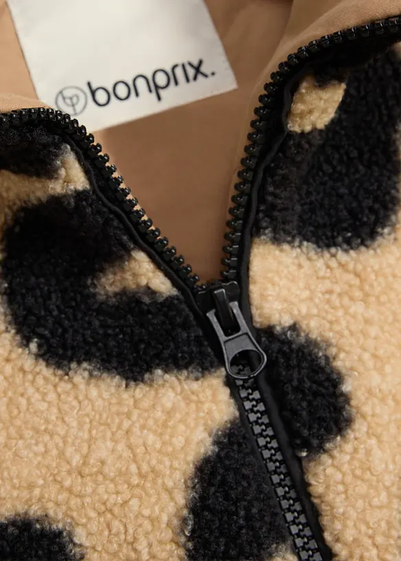 Veste de grossesse et de portage en sherpa, bonprix