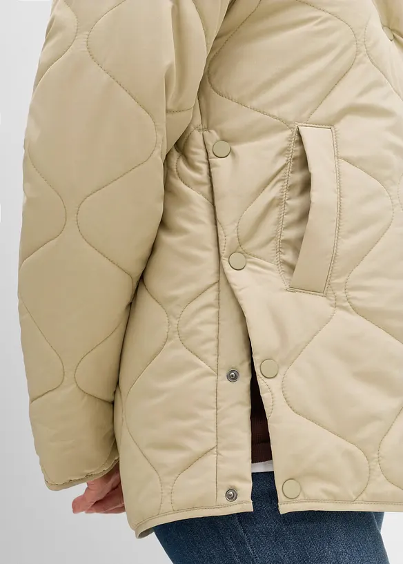 3-in-1 Ultraleichte Umstands-Steppjacke mit Trageeinsatz (2-tlg. Set), bonprix