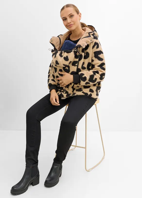 Veste de grossesse et de portage en sherpa, bonprix