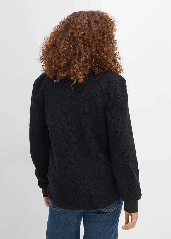 Veste de grossesse et de portage en sherpa douce, bonprix