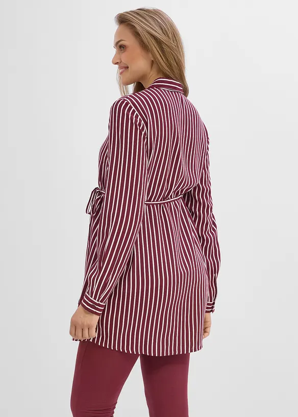 2-in-1 Umstands- und Stillblusenkleid aus flie&szlig;ender Viskose, bonprix