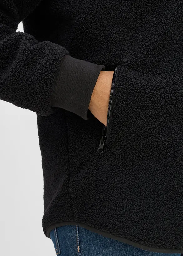 Veste de grossesse et de portage en sherpa douce, bonprix