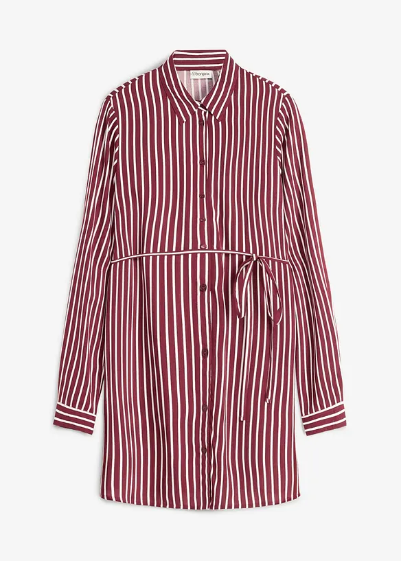2-in-1 Umstands- und Stillblusenkleid aus flie&szlig;ender Viskose, bonprix