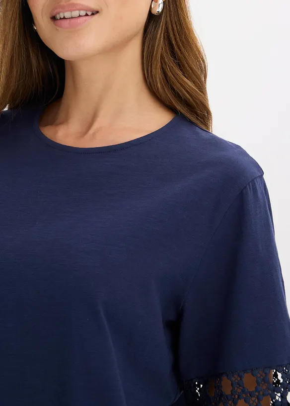T-Shirt aus reiner Baumwolle, bonprix