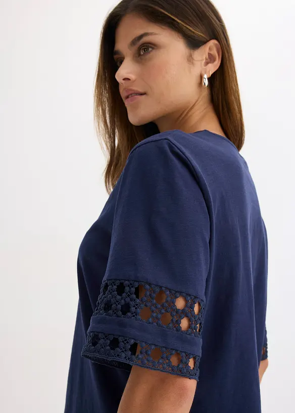T-Shirt aus reiner Baumwolle, bonprix