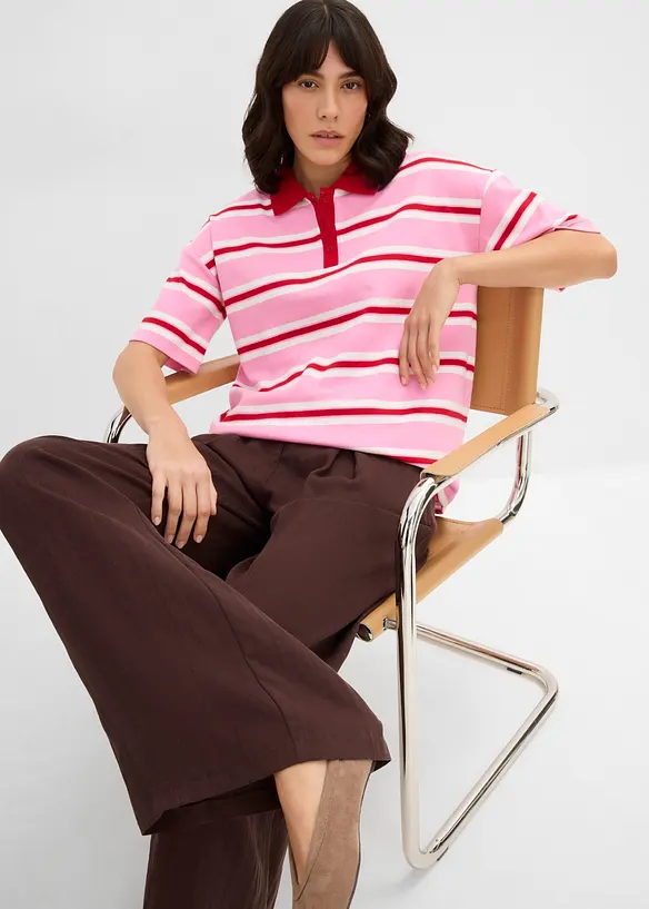 Poloshirt aus reiner Bio-Baumwolle, bonprix