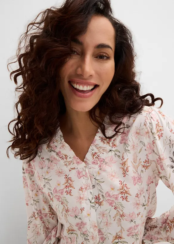 Bluse aus flie&szlig;ender Viskose, bonprix