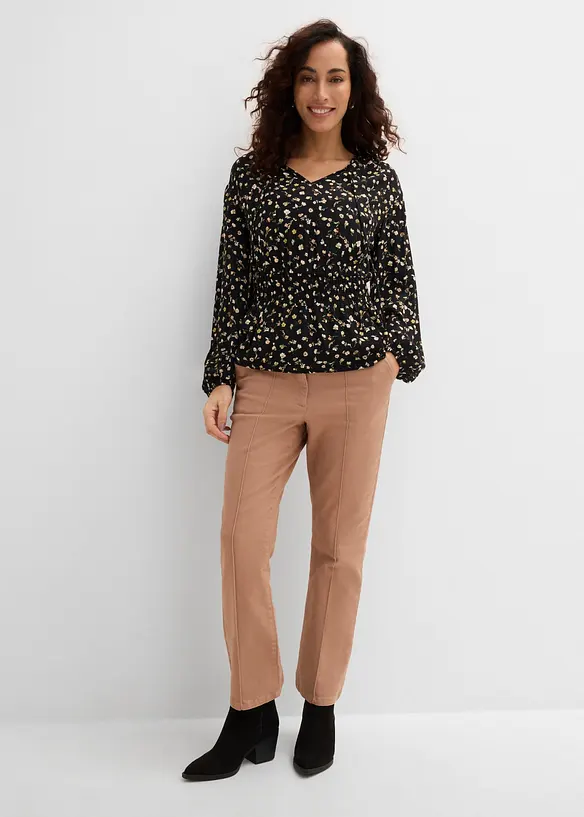 Bluse aus Viskose-Cr&eacute;pe, bonprix