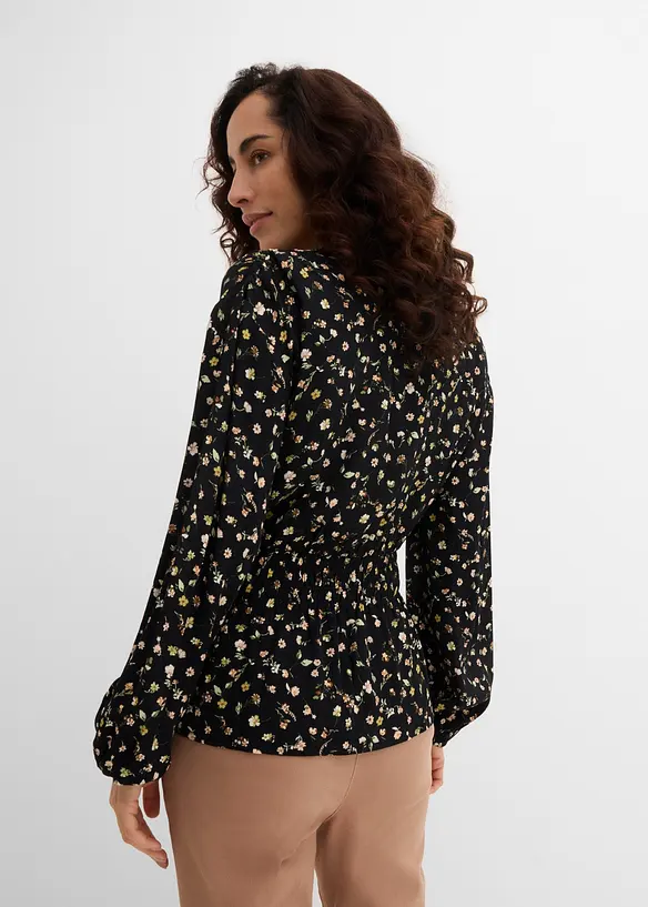 Bluse aus Viskose-Cr&eacute;pe, bonprix