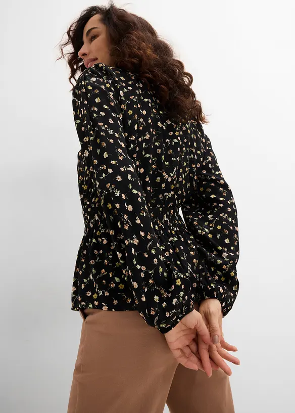Bluse aus Viskose-Cr&eacute;pe, bonprix