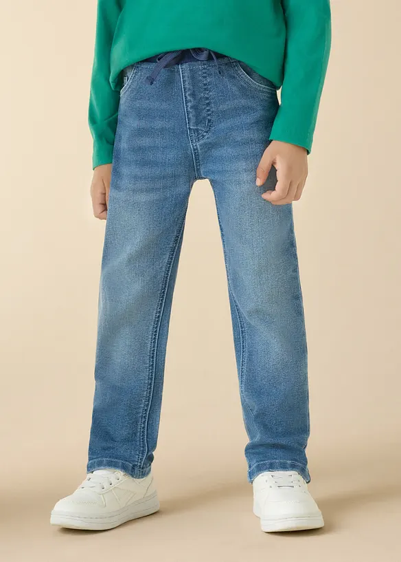 Regular-Fit-Schlupfjeans, Straight (2er Pack), bonprix