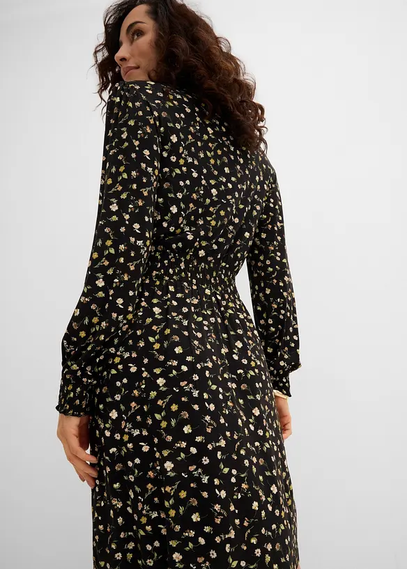 Jerseykleid mit Rundhals, bonprix