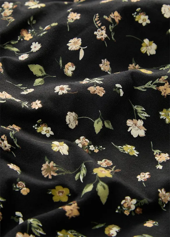 Jerseykleid mit Rundhals, bonprix