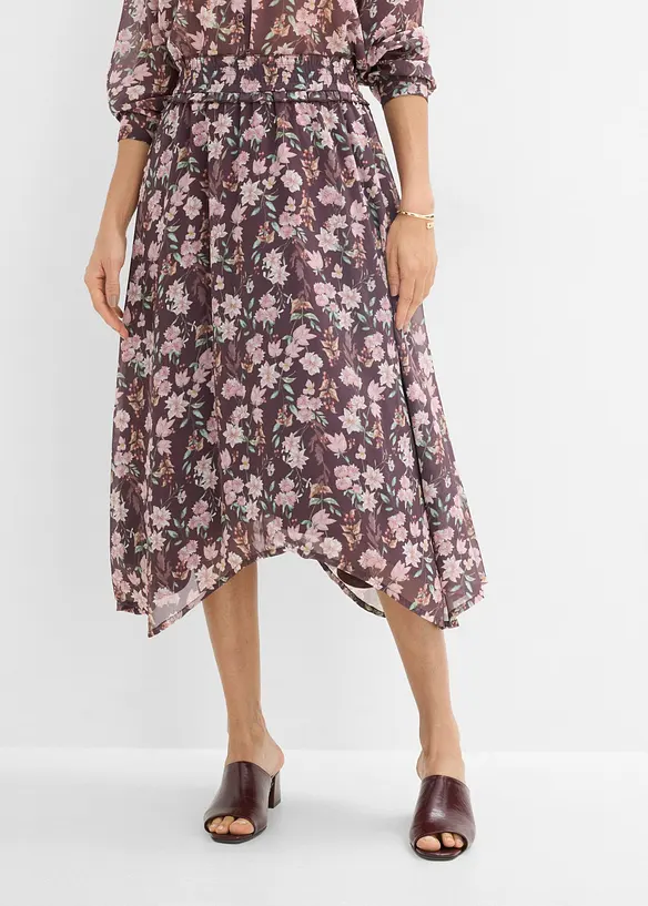 Chiffon-Midirock, bonprix