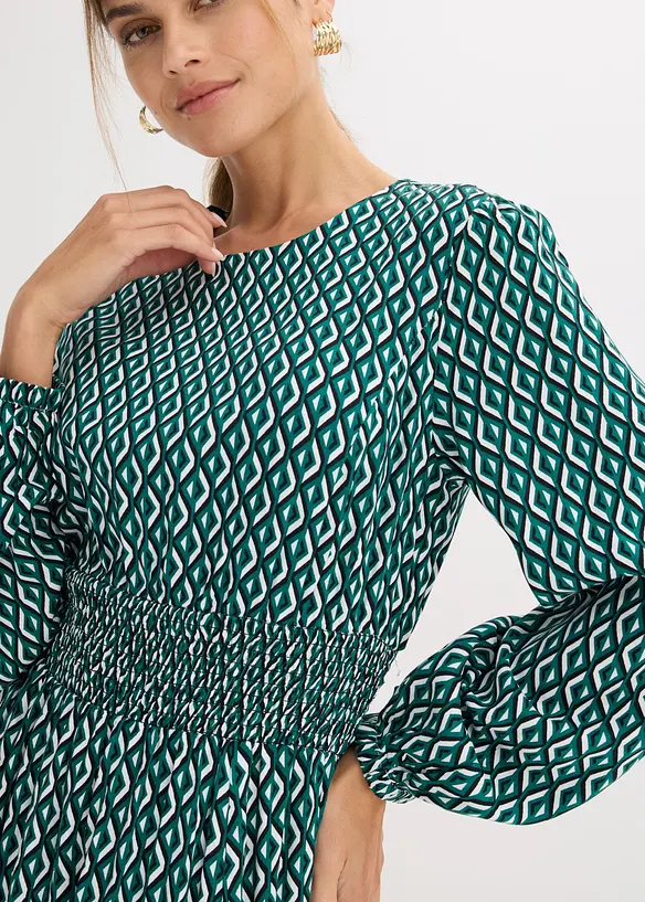 Robe midi en viscose fluide, bonprix
