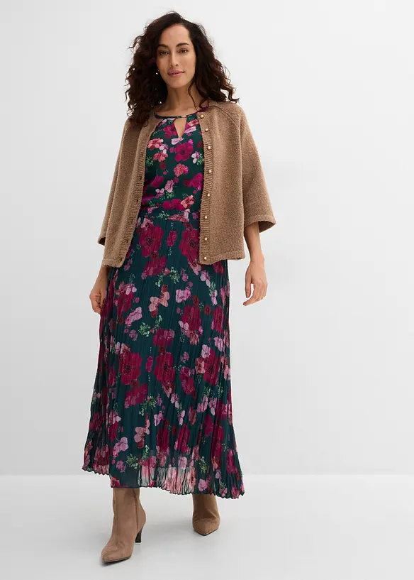 Jupe en tissu froiss&eacute;, bonprix