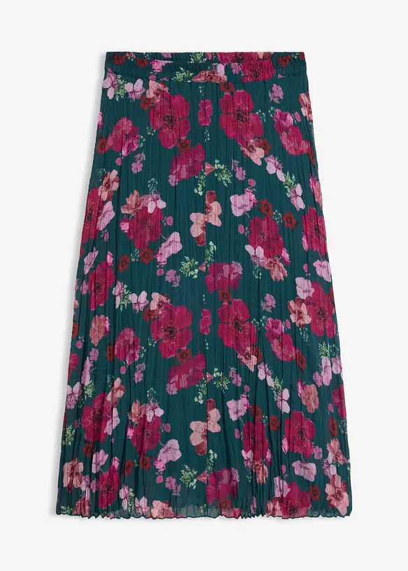 Jupe en tissu froiss&eacute;, bonprix