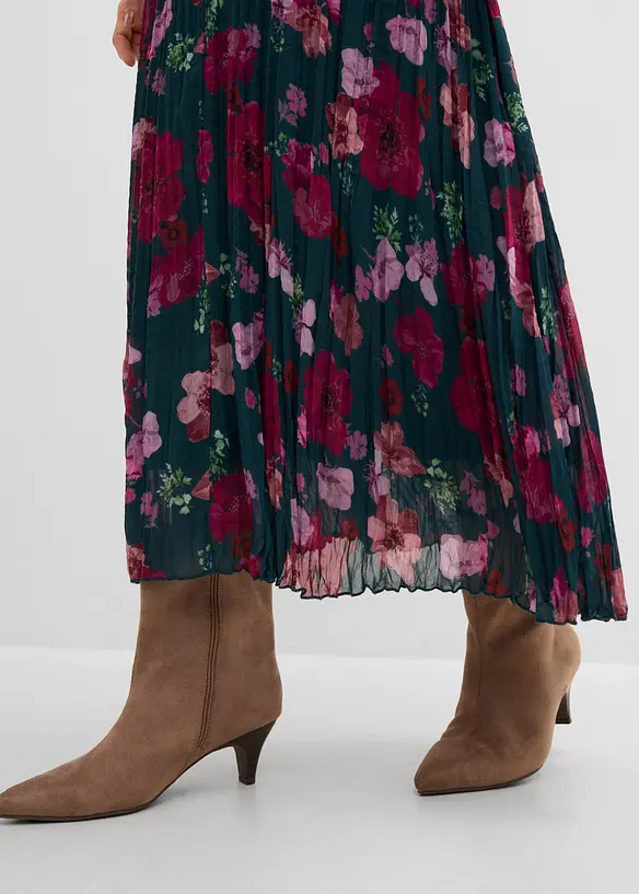 Jupe en tissu froiss&eacute;, bonprix