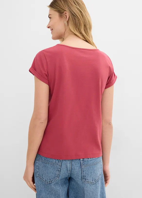 T-Shirt aus reiner Baumwolle, bonprix