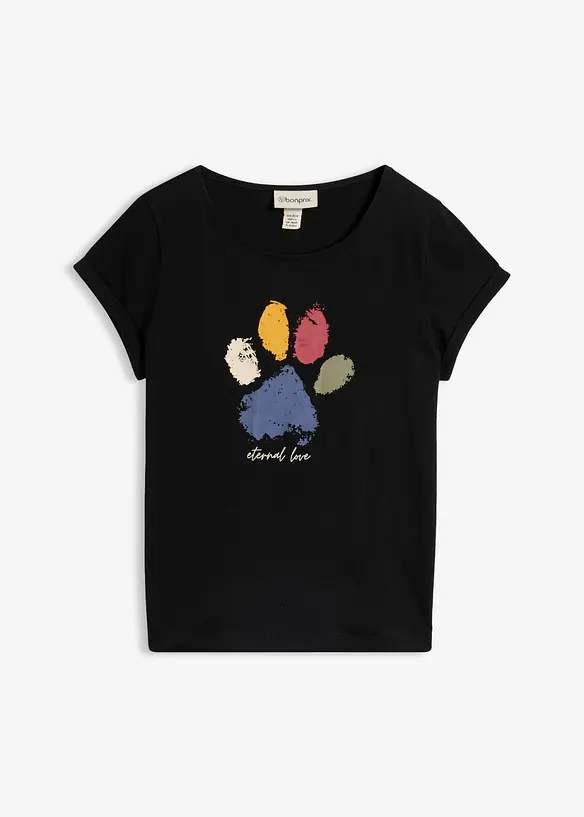 T-Shirt aus reiner Baumwolle, bonprix