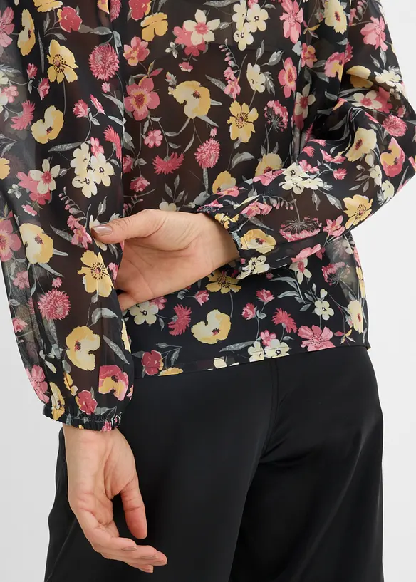 Blouse en mousseline, bonprix