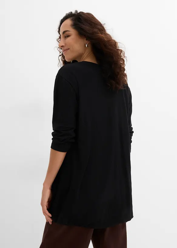 T-shirt long 100% coton, bonprix