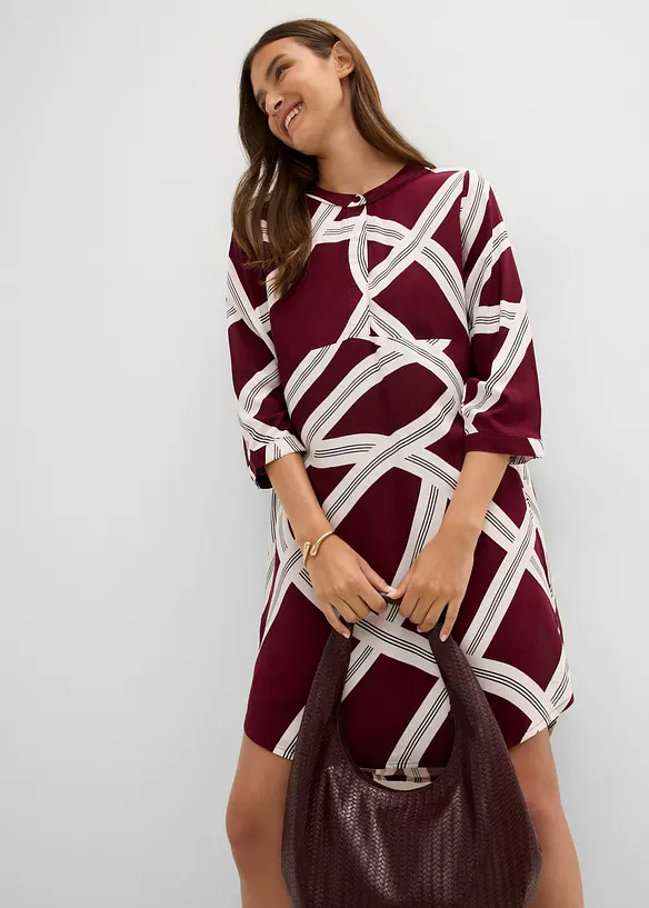 Robe tunique 100% viscose, bonprix