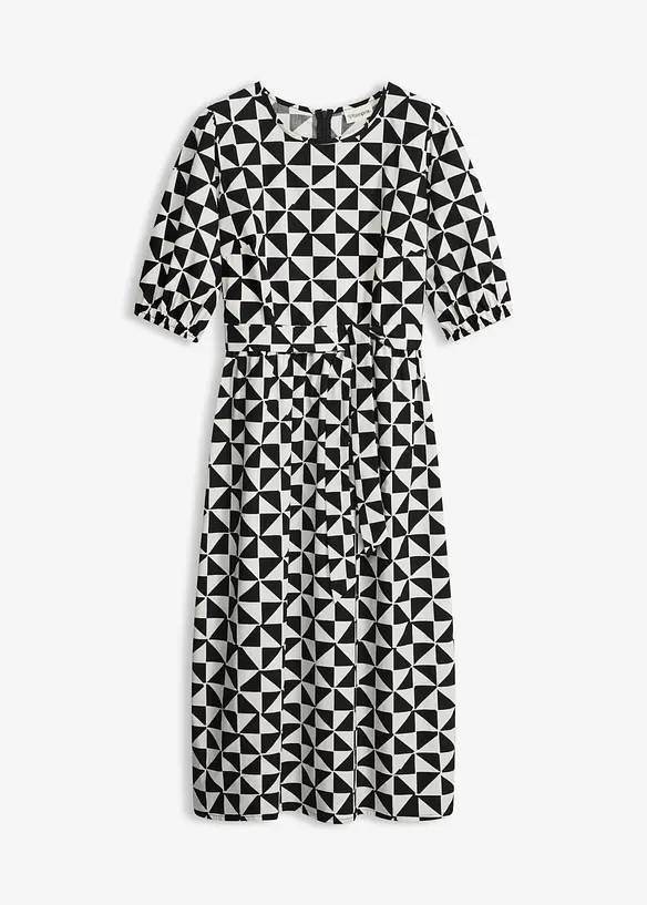 Midikleid aus reiner Baumwolle, bonprix