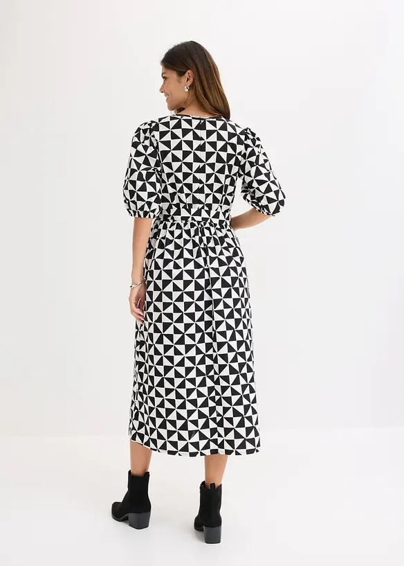 Midikleid aus reiner Baumwolle, bonprix
