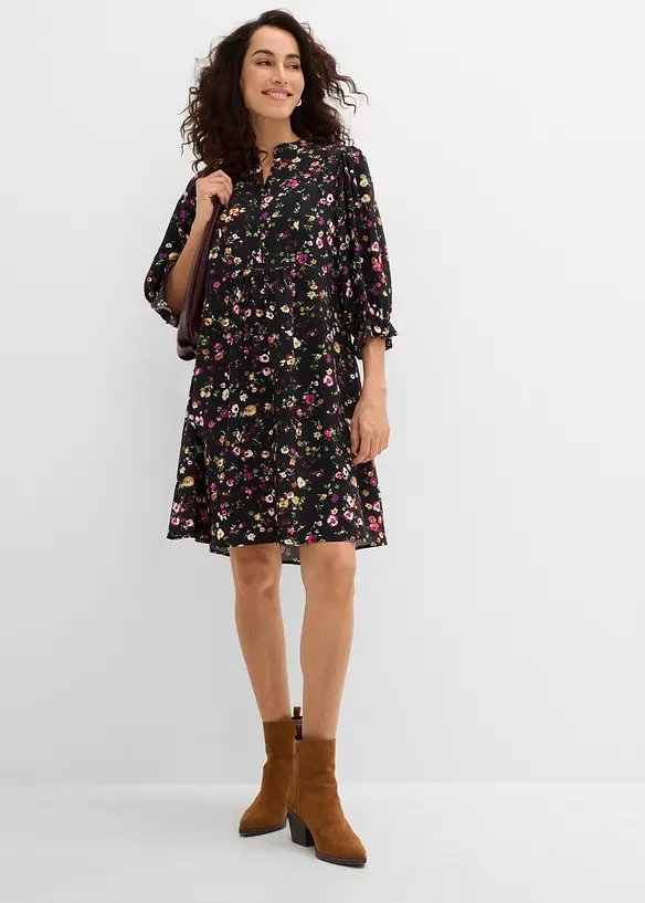 ausgestelltes Tunika-Kleid, bonprix