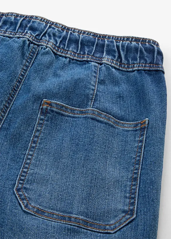 Straight-Jeans High Waist cropped, bonprix