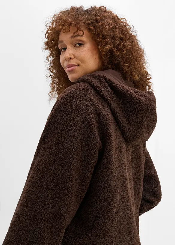 Veste de grossesse et de portage en sherpa, bonprix