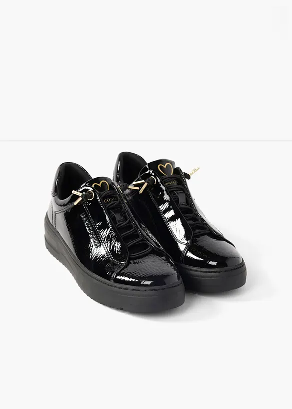 Marco Tozzi Sneaker in Lack-Optik, Marco Tozzi