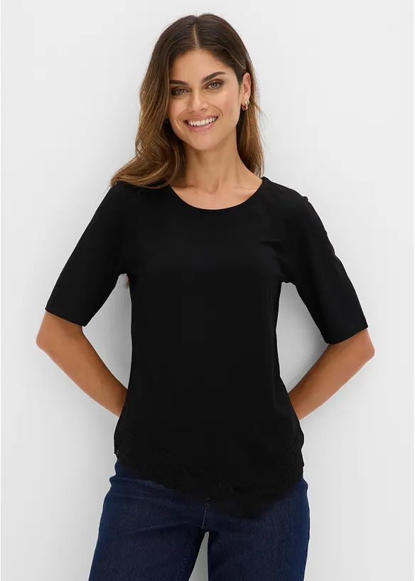 Shirt aus softer Viskose, bonprix