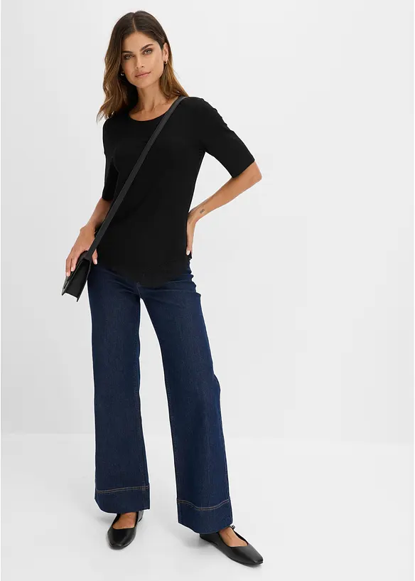 Shirt aus softer Viskose, bonprix