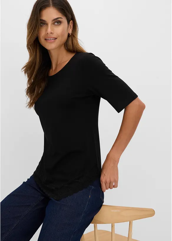 Shirt aus softer Viskose, bonprix