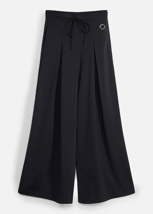 Ultraleichte Sporthose mit Zierfalten, schnelltrocknend, bonprix