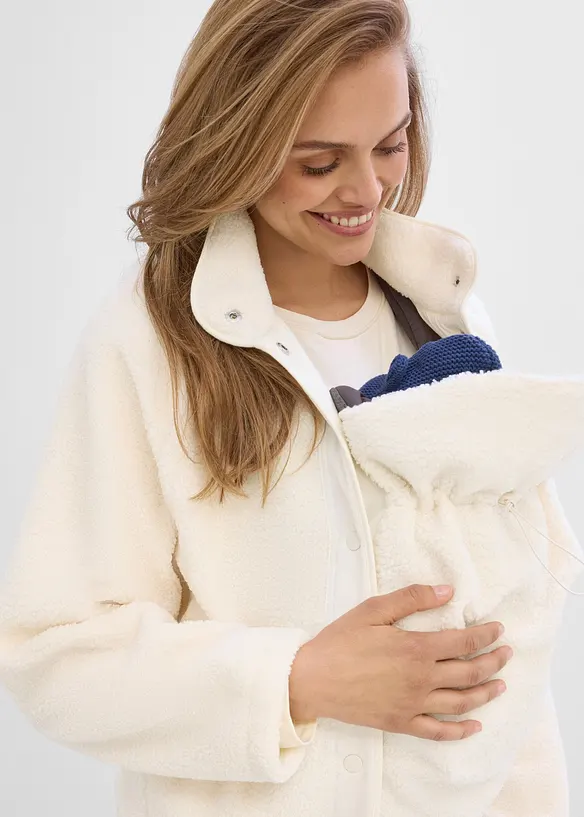 Veste de grossesse et de portage en sherpa, bonprix
