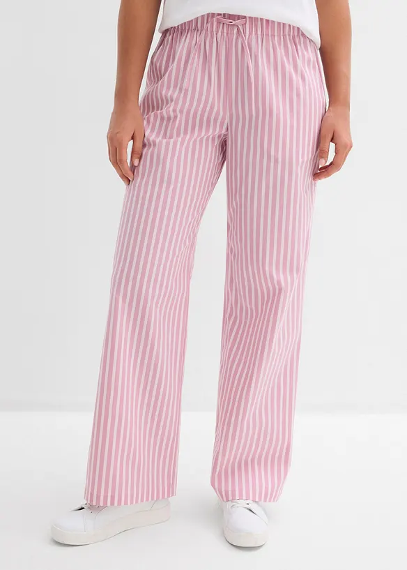 Palazzo-Hose aus Baumwoll-Mix, bonprix