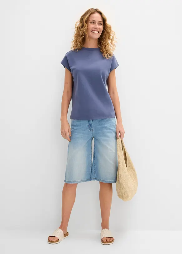 Lot de 2 T-shirts 100% coton, bonprix