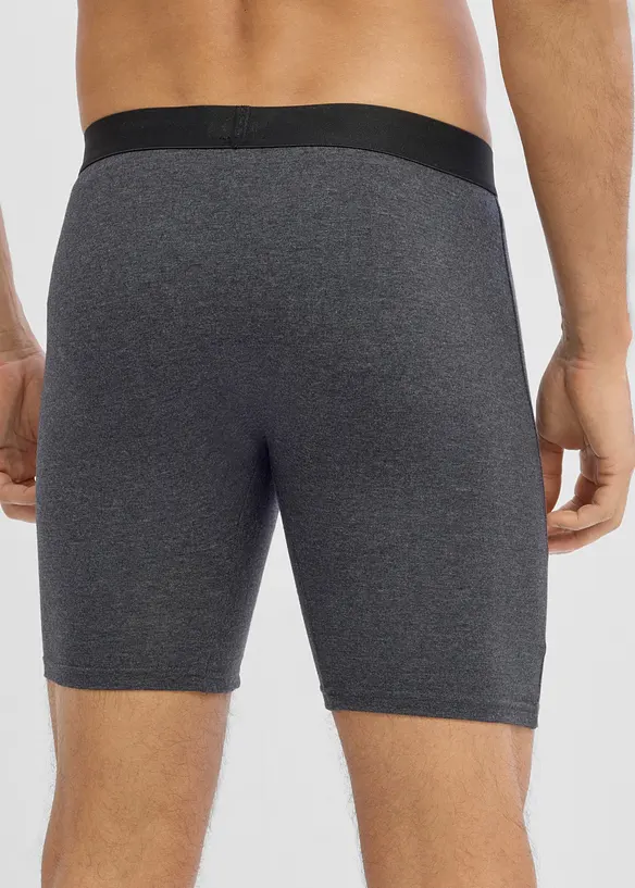 Lot de 7 boxers longs coton, bonprix