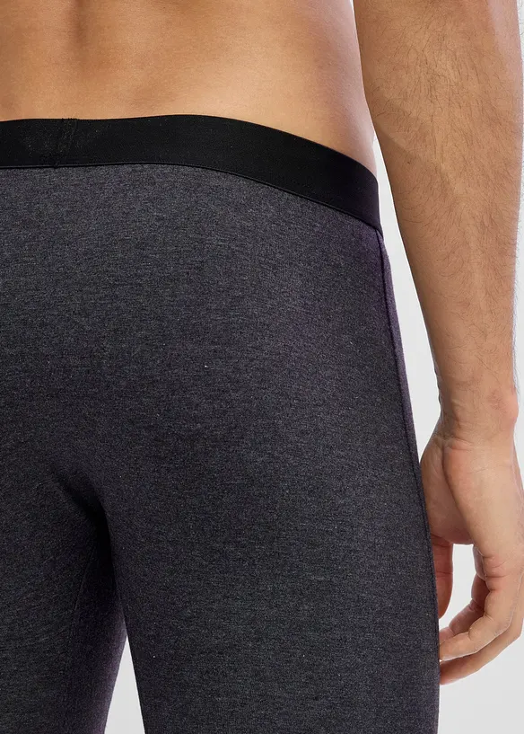Lot de 7 boxers longs coton, bonprix