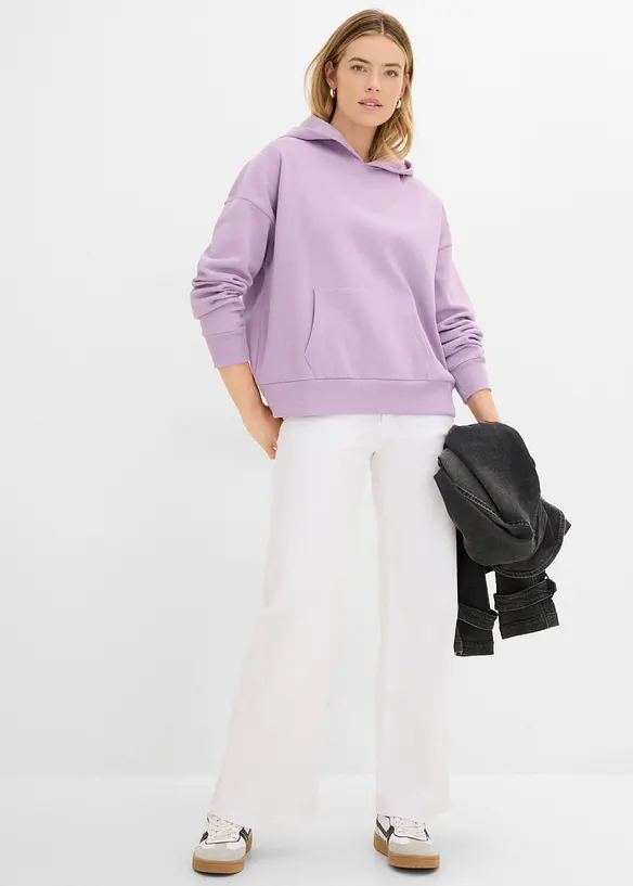 Oversize-Hoodie aus weichem Baumwoll-Mix, bonprix