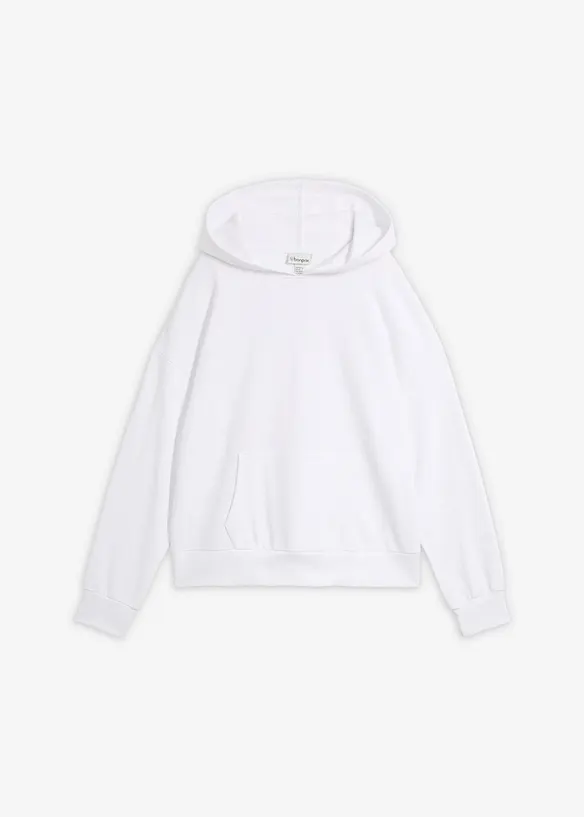 Sweat &agrave; capuche doux et oversize, bonprix