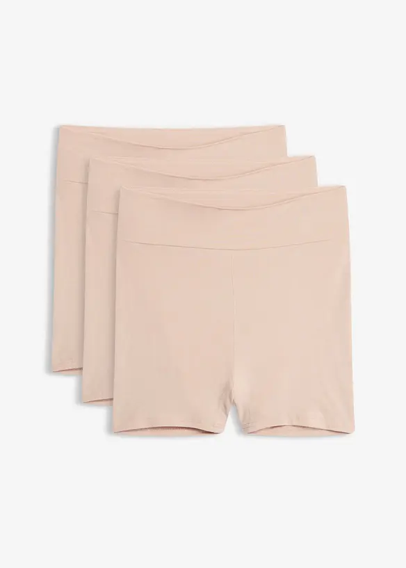 Lot de 3 boxers taille haute en modal, bonprix