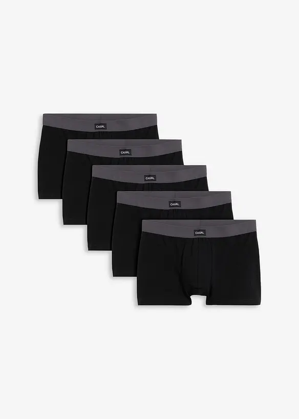 Lot de 5 boxers, bonprix