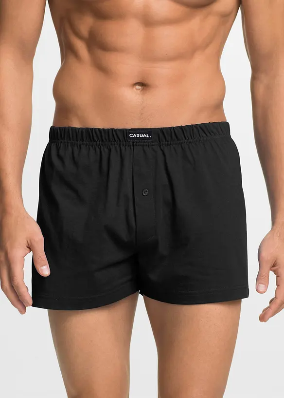 Lot de 3 cale&ccedil;ons en jersey coton, bonprix