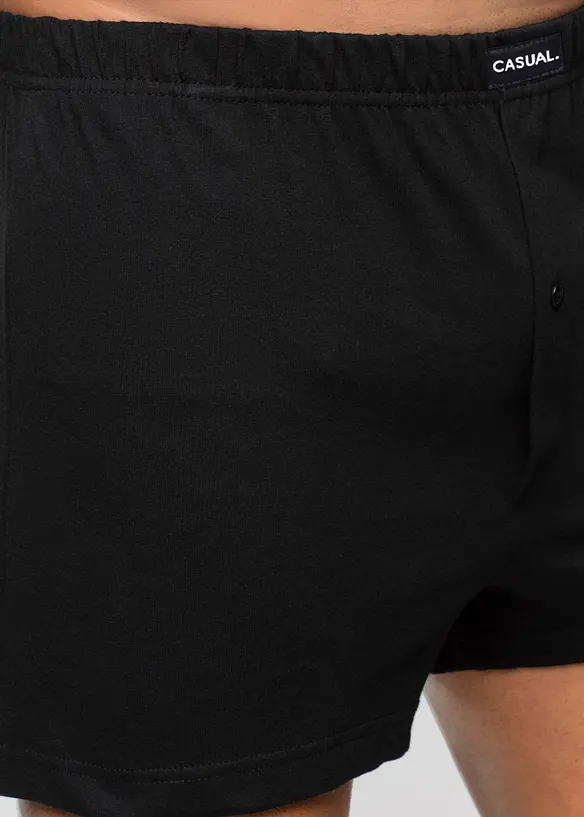 Lot de 3 cale&ccedil;ons en jersey coton, bonprix